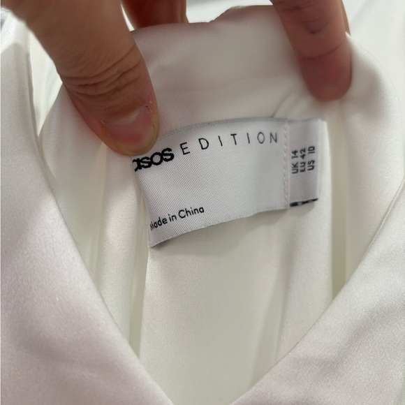 ASOS Edition Elegant Satin Dress - Picture 3 of 3